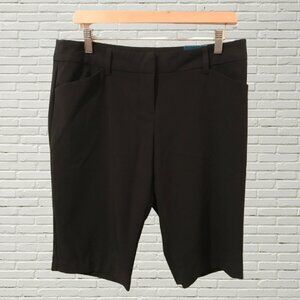 RICKI'S Black Bermuda Dress Shorts (NWT)